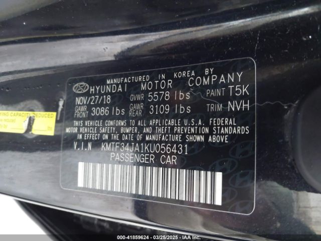 KMTF34JA1KU056431 Genesis G90 3.3t Premium