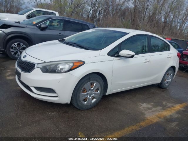 KNAFX4A64G5541238 KIA FORTE LX