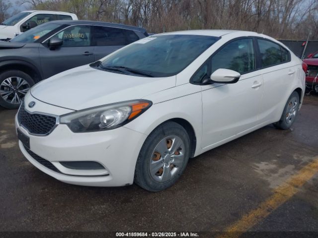 KNAFX4A64G5541238 KIA FORTE LX