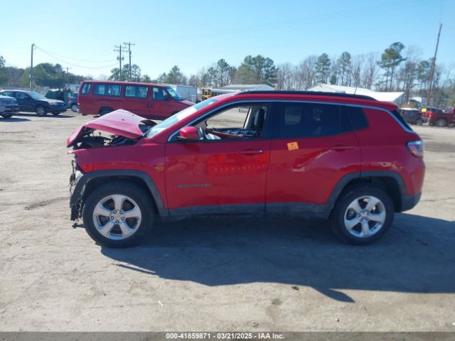 3C4NJCBB0JT471301 Jeep Compass Latitude Fwd