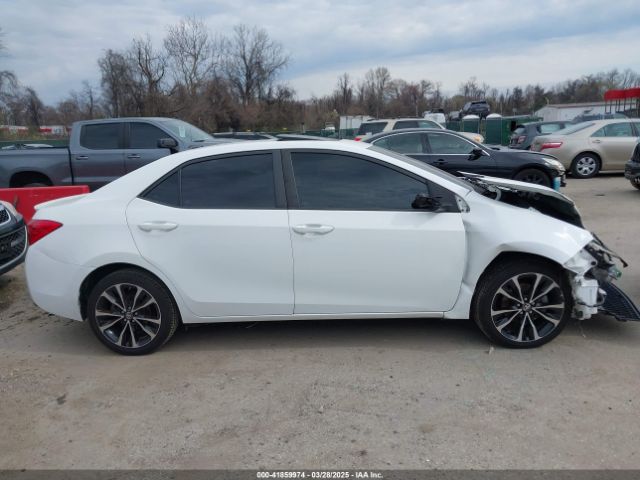 2T1BURHE5KC126607 Toyota Corolla Xse