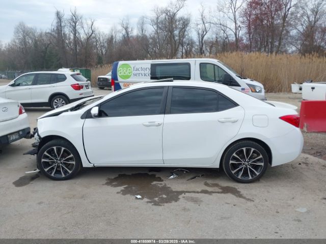 2T1BURHE5KC126607 Toyota Corolla Xse