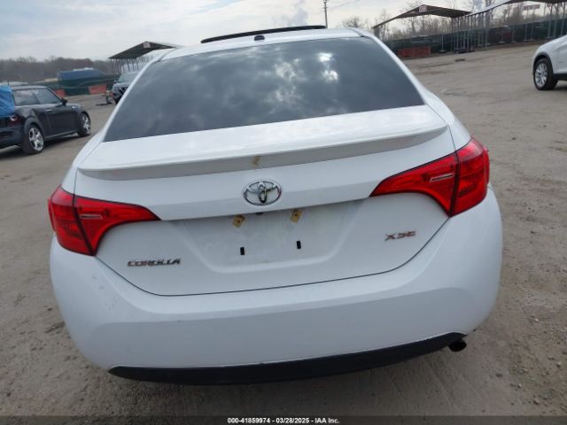 2T1BURHE5KC126607 Toyota Corolla Xse