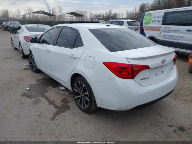 2T1BURHE5KC126607 Toyota Corolla Xse