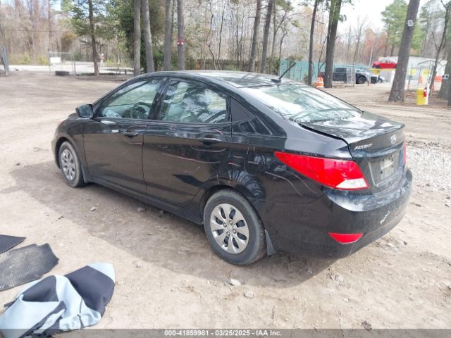 KMHCT4AEXGU136690 Hyundai ACCENT SE