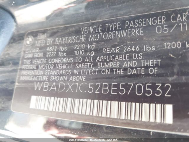 2011 BMW 335IS WBADX1C52BE570532 Photo 8