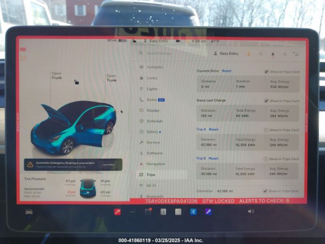2023 TESLA MODEL Y 7SAYGDEE8PA041336 Photo 6