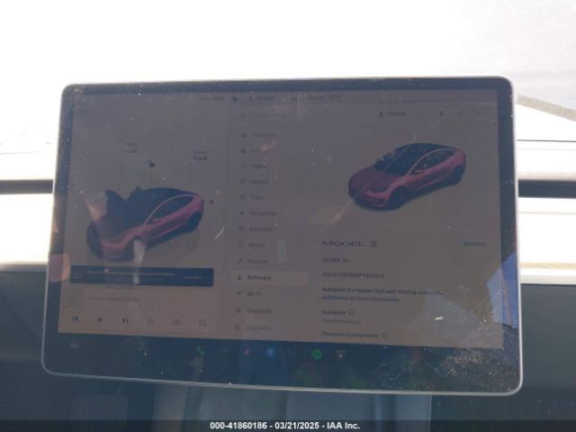 5YJ3E1EA1PF622012 Tesla Model 3 Rear-wheel Drive