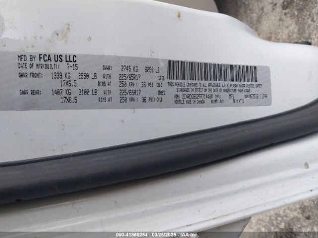 2C4RDGBG2FR714404 Dodge Grand Caravan Se