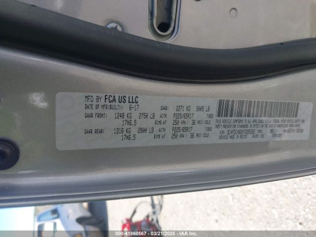 3C4PDCAB2HT695262 Dodge JOURNEY SE