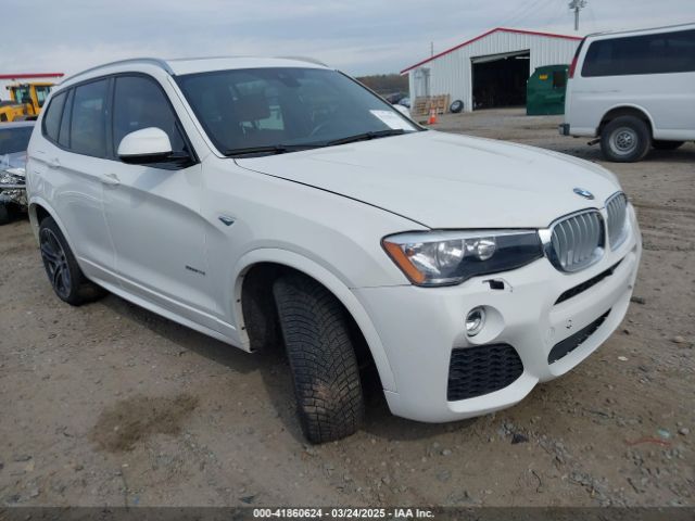 2017 BMW X3 5UXWZ7C50H0T44387