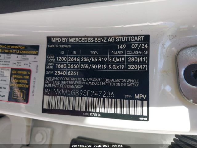 2025 MERCEDES-BENZ GLC 350E W1NKM5GB9SF247236 Photo 8