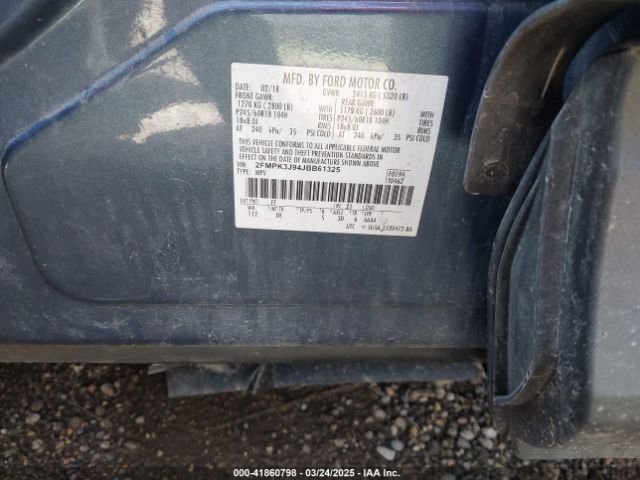 2FMPK3J94JBB61325 Ford EDGE SEL