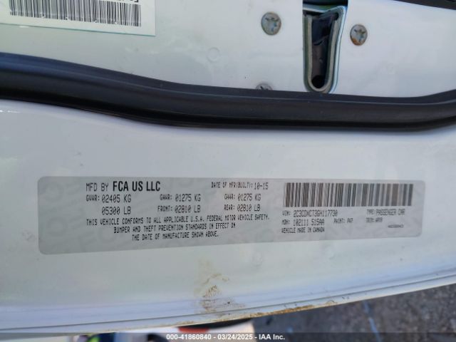 2C3CDXCT3GH117730 Dodge CHARGER R/T
