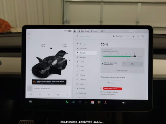 5YJYGAEE5MF305655 Tesla Model Y Long Range Dual Motor All-wheel Drive