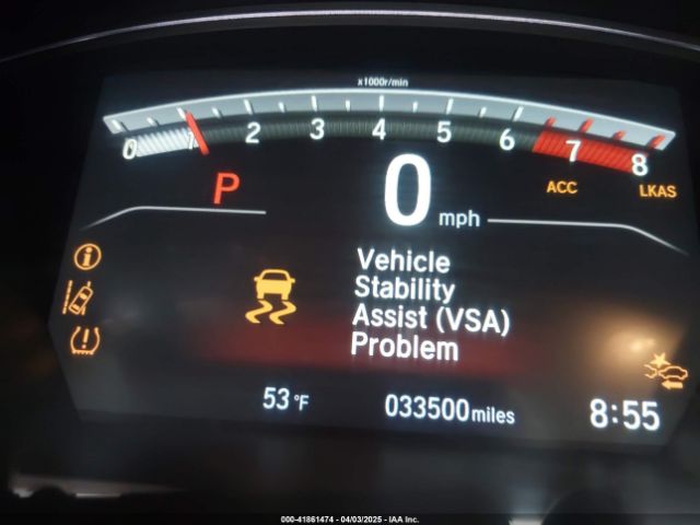 2HKRW2H87MH672237 Honda Cr-v Awd Ex-l