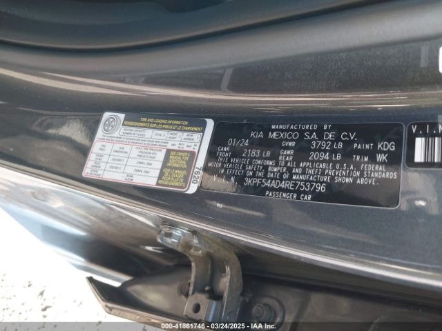 3KPF54AD4RE753796 KIA Forte Gt-line