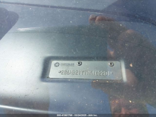 1992 DODGE RAM VAN 2B6HB21Y7NK162201 Photo 8