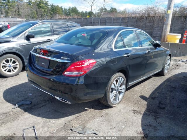 WDDWF4KB0JR390244 Mercedes-Benz C 300 4matic