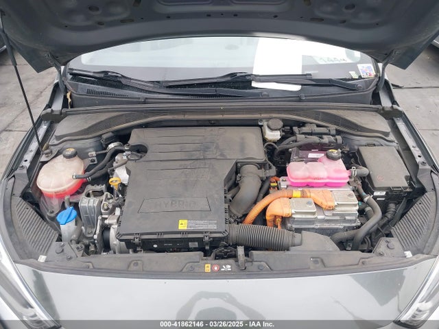 KMHC65LC0NU281307 Hyundai Ioniq Hybrid Blue