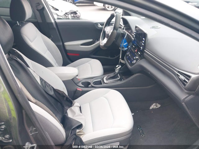 KMHC65LC0NU281307 Hyundai Ioniq Hybrid Blue