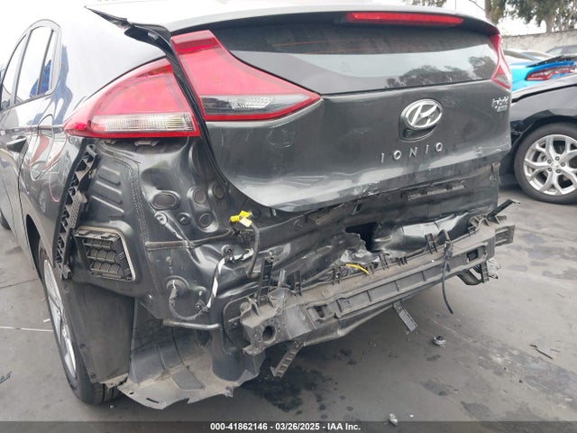 KMHC65LC0NU281307 Hyundai Ioniq Hybrid Blue