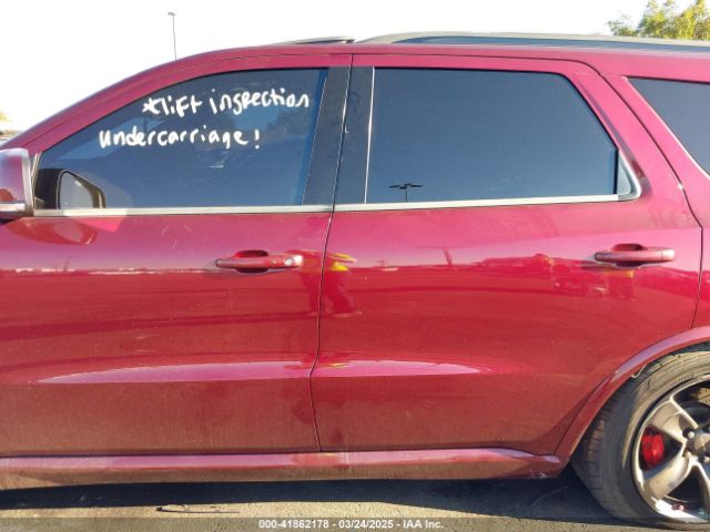 1C4SDJGJ5JC291287 Dodge Durango Srt Awd