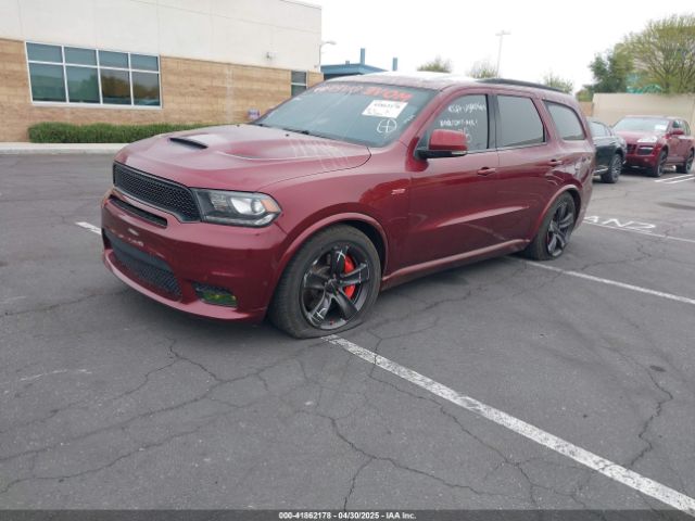 1C4SDJGJ5JC291287 Dodge Durango Srt Awd