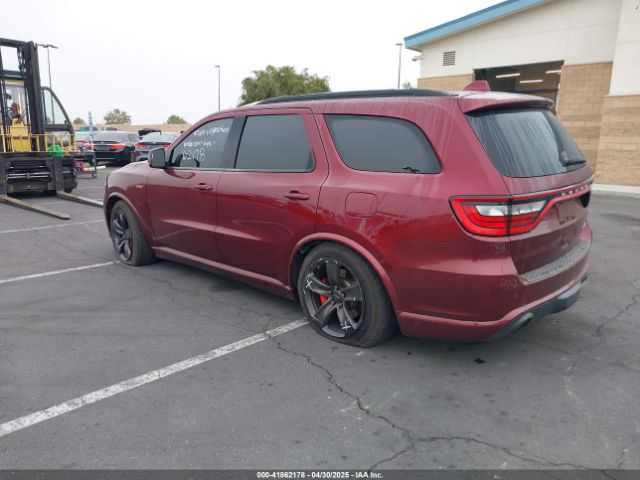 1C4SDJGJ5JC291287 Dodge Durango Srt Awd