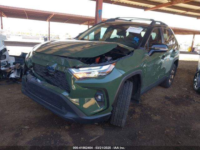 2T3UWRFV4RW199702 Toyota Rav4 Hybrid Woodland Edition