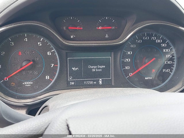 3G1BD5SM5HS578862 Chevrolet Cruze Lt Manual