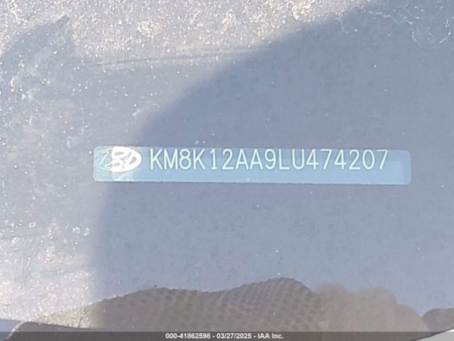 KM8K12AA9LU474207 Hyundai Kona Se