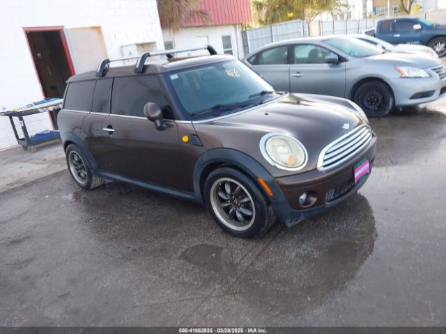 2008 MINI COOPER CLUBMAN WMWML335X8TJ46527