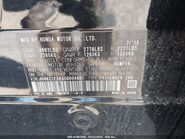 JH4KC1F56GC000486 Acura Rlx Technology Package