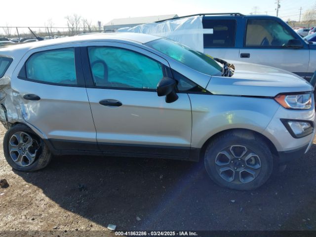 MAJ6S3FL3LC313897 Ford ECOSPORT S