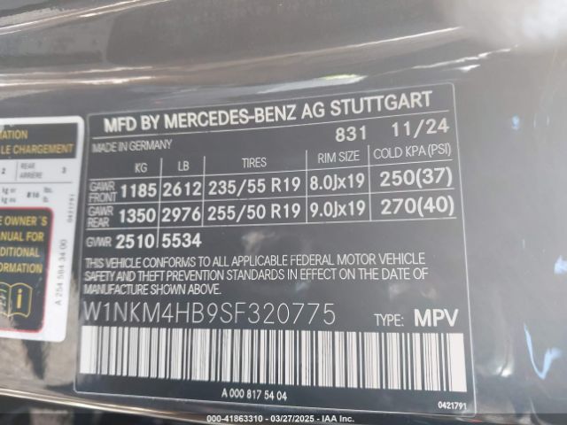 W1NKM4HB9SF320775 Mercedes-Benz Glc 300 4matic Suv