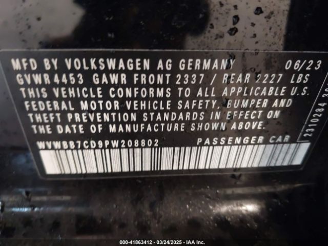 2023 VOLKSWAGEN GOLF R WVWBB7CD9PW208802 Photo 8