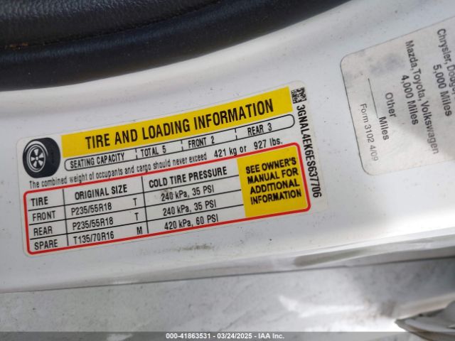 3GNAL4EK6ES637706 Chevrolet Captiva Sport Ltz
