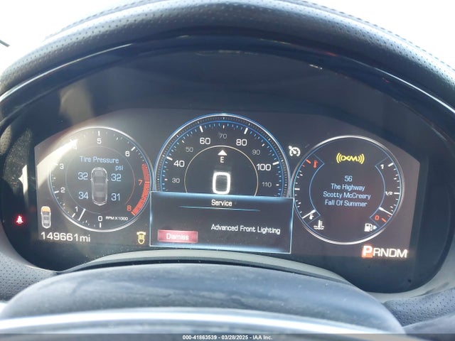 41863539 :رقم المزاد ، 2G61T5S32D9237829 vin ، 2013 Cadillac Xts Premium مزاد بيع