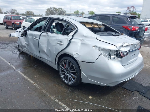 JN1FV7AP8JM460553 Infiniti Q50 3.0t Red Sport 400
