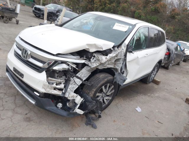 5FNYF6H59KB075577 Honda Pilot Ex-l
