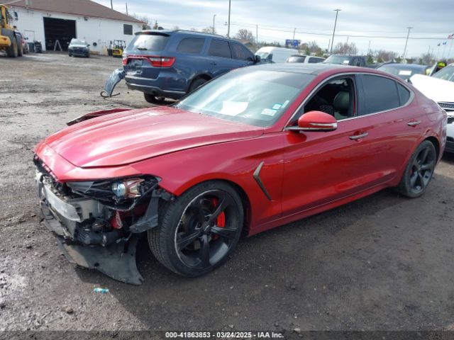 2019 GENESIS G70 KMTG34LE7KU017931 Photo 1