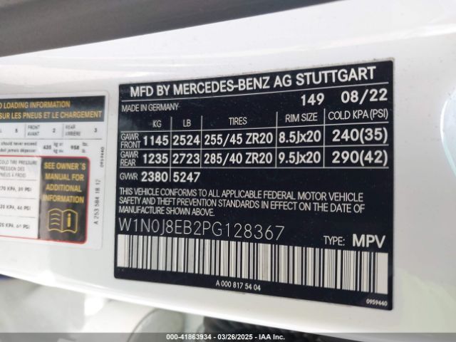 2023 MERCEDES-BENZ GLC 300 W1N0J8EB2PG128367 Photo 8