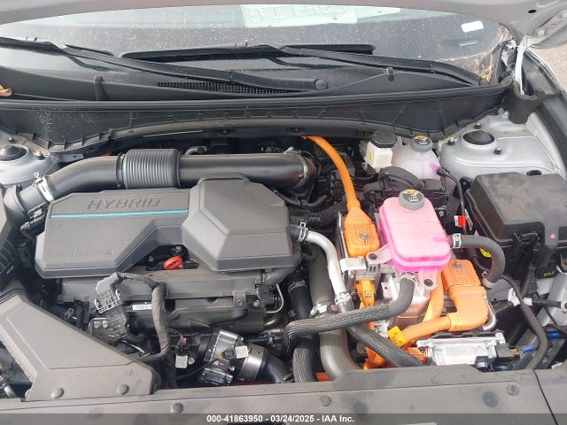 KM8JBCD17RU195387 Hyundai Tucson Hybrid Blue