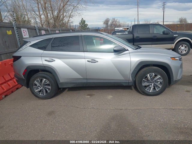 KM8JBCD17RU195387 Hyundai Tucson Hybrid Blue