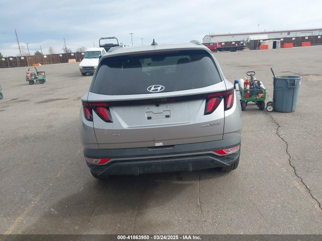 KM8JBCD17RU195387 Hyundai Tucson Hybrid Blue