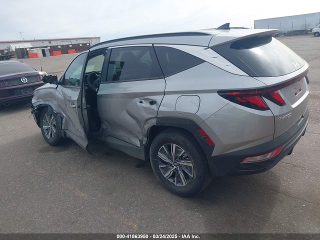KM8JBCD17RU195387 Hyundai Tucson Hybrid Blue