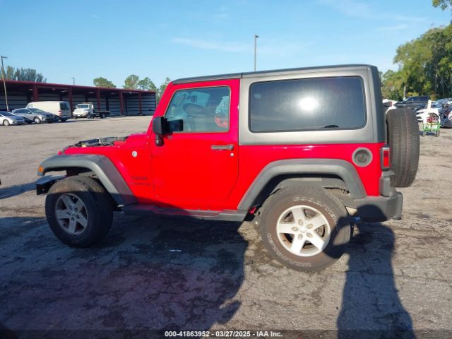 1C4AJWAG4GL260300 Jeep Wrangler Sport