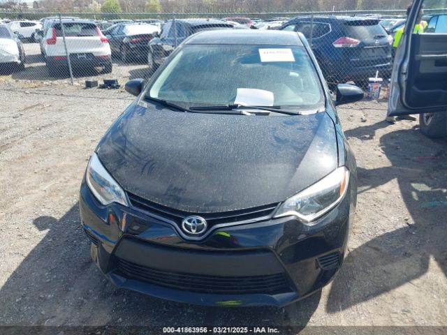 2T1BURHE2GC604375 Toyota COROLLA LE
