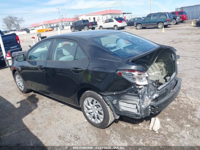 2T1BURHE2GC604375 Toyota COROLLA LE